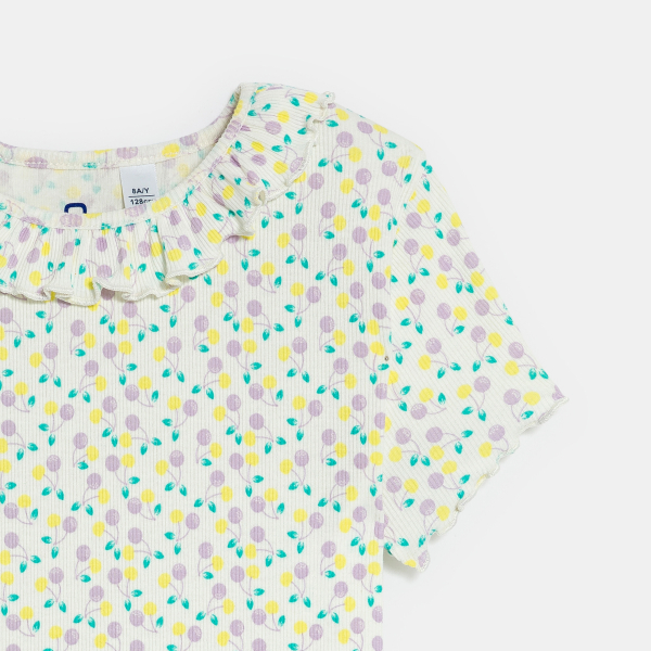 بيجاما قصيرة جيرسيه منقوشه للفتيات